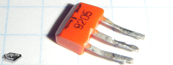 Транзистор, промаркированный с другой стороны