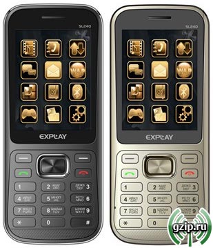 Телефон SL240, 2 активных SIM-карты