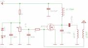 Схема факельника на транзисторе